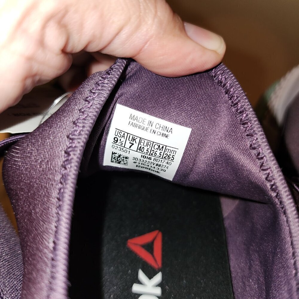 Reebok Women Slip on Impact TR Size 9.5 Purple Sneakers - Picture 7 of 10
